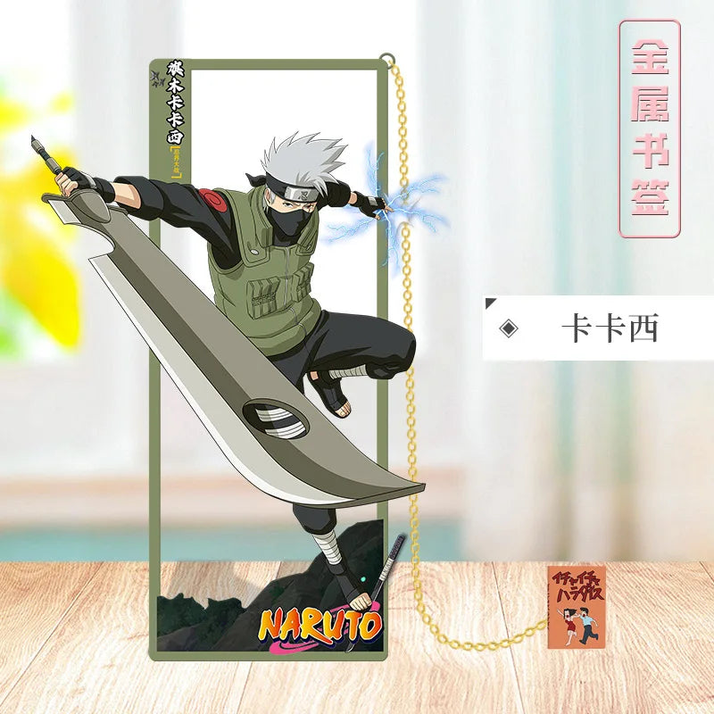 Naruto Metal Bookmark - The Perfect Gift for Anime Fans and Book Lovers - CloudAnimeStudio