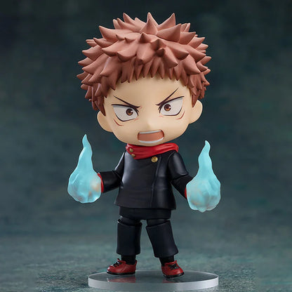 Cute Jujutsu Kaisen Ryomen Sukuna and Itadori Yuji Figurines, Chibi Kawaii Anime Action Figures Model Collector Toys 10cm