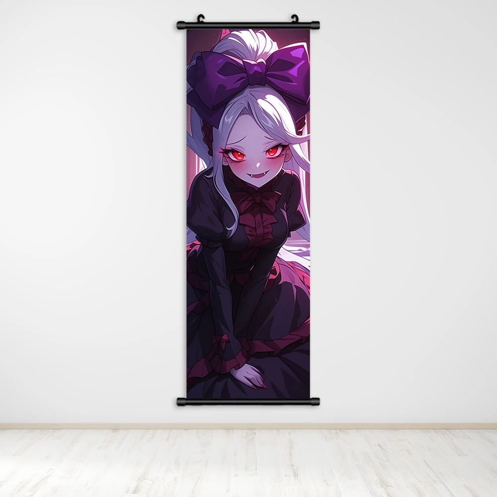 Overlord Anime Canvas Wall Art, Hanging Scrolls Digital Painting Print Posters