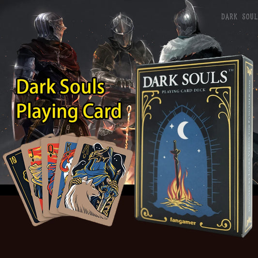 Dark Souls Poker Cards - Deck of 52 Cards Perfect for Playing Poker, Black Jack, Playing Card Games