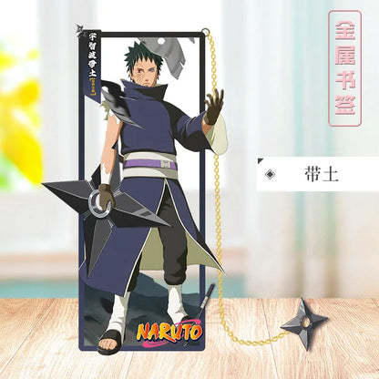 Naruto Metal Bookmark - The Perfect Gift for Anime Fans and Book Lovers - CloudAnimeStudio