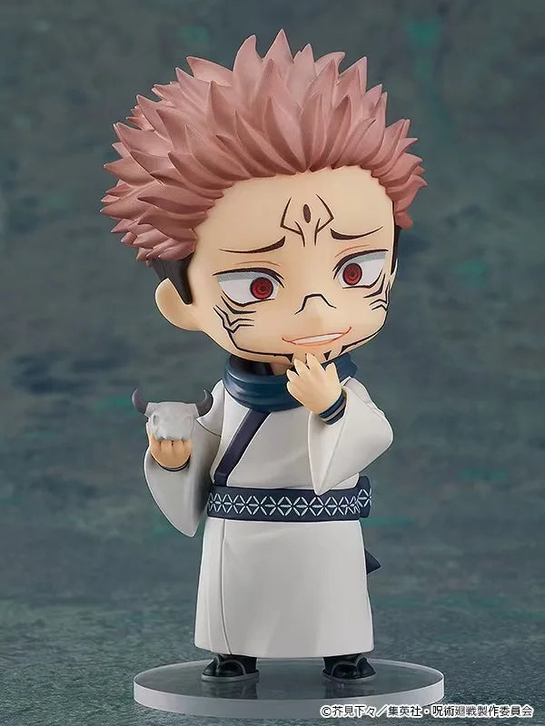 Cute Jujutsu Kaisen Ryomen Sukuna and Itadori Yuji Figurines, Chibi Kawaii Anime Action Figures Model Collector Toys 10cm