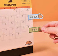 Capybara Bookmark Sticky Notes CLOUDANIMESTUDIO