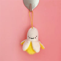 Plush Banana Pendant
