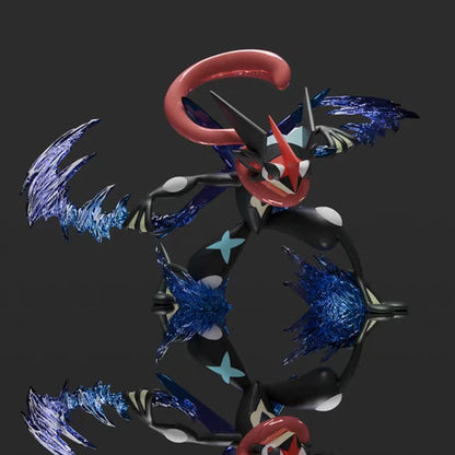 Pokemon Anime Figure, Battle Greninja Action Figurines Pvc Anime Statue 9 CM