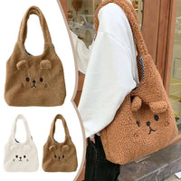 Plush Bear Tote Bag CLOUDANIMESTUDIO