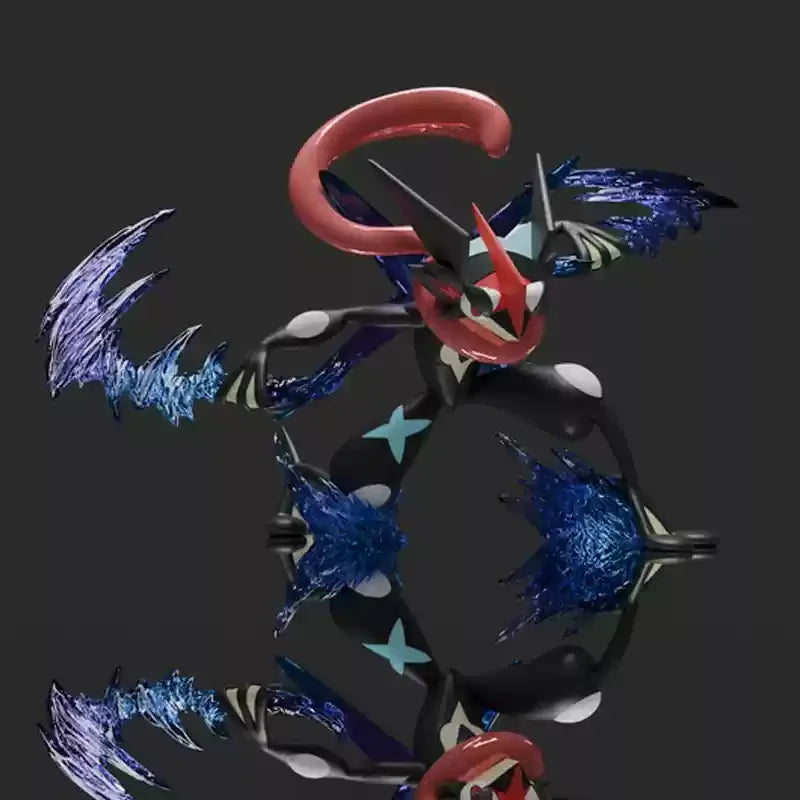 Pokemon Anime Figure, Battle Greninja Action Figurines Pvc Anime Statue 9 CM