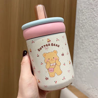 Butter Bear Thermos Cups