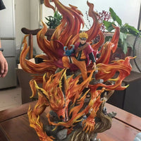 Uzumaki Naruto Anime Action Figure, Naruto Nine Tails Kyuubi Kurama PVC Figurines Statue 43 CM