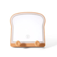 Kawaii Toast LED Makeup Mirror