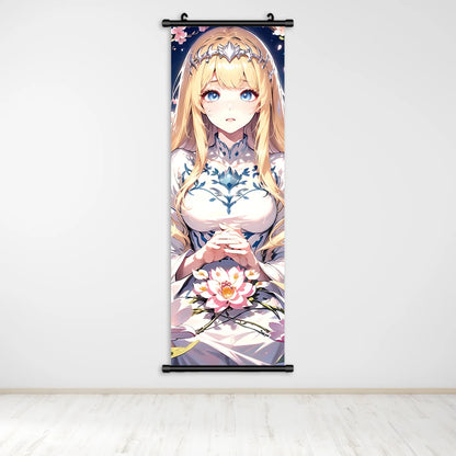 Overlord Anime Canvas Wall Art, Hanging Scrolls Digital Painting Print Posters