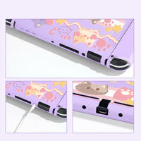 Kawaii Cats Party Switch Case NS/OLED