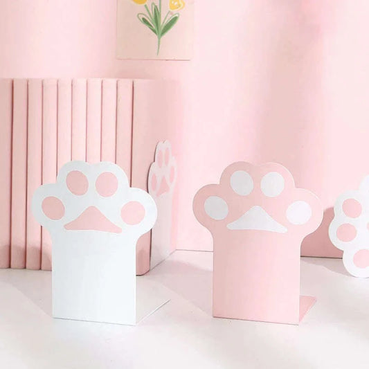 Kawaii Cat Paw Bookends CLOUDANIMESTUDIO