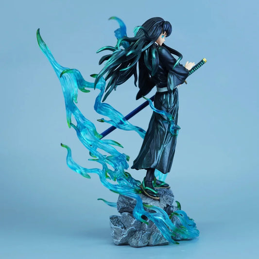 Tokito Muichiro Anime Figure, Demon Slayer Action Figurines PVC Statue Collectible 27 CM