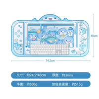 Shark Game Console Desk Pad