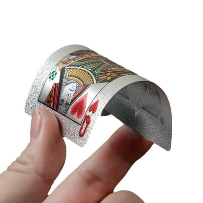 Rose Waterproof Poker Card, Durable Enhanced Design, Perfect for Game Nights, Parties & Family Fun ﻿