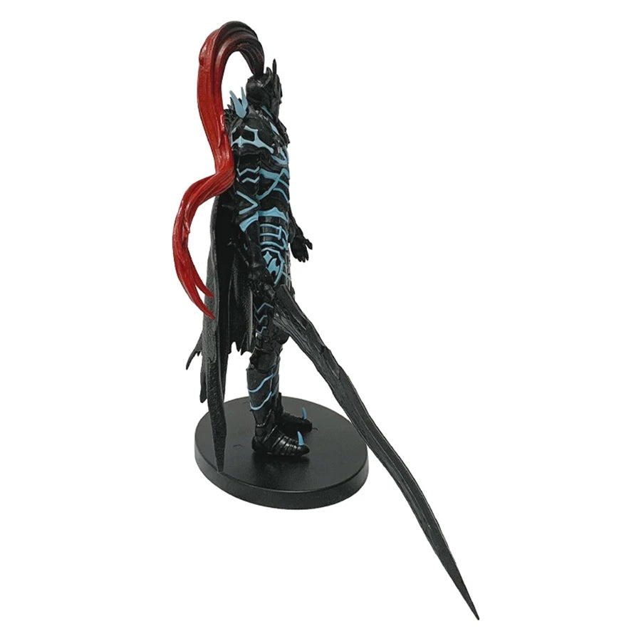 Blood-Red Commande Igris Anime Figurine, Solo Leveling Manwha Figure Sung Jinwoo Action Figure 21 CM