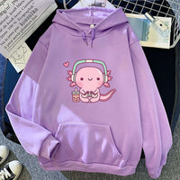 Axolotl Gamer Hoodie CLOUDANIMESTUDIO