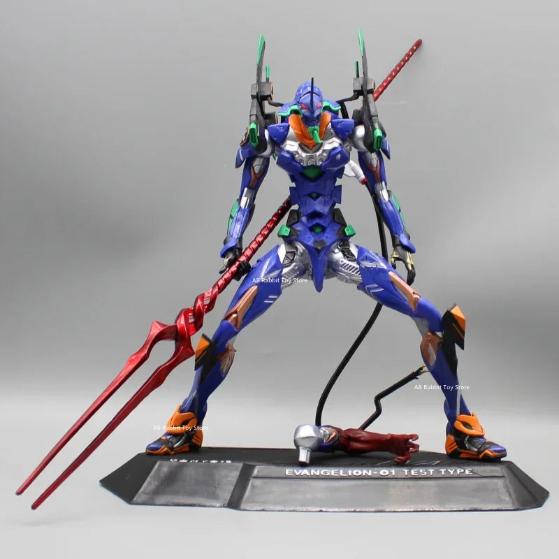 Evangelion Unit 01 Mecha Anime Figure, Evangelion Action Figurine Collection Desk Statue 33 CM