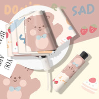 Cute Bow Tie Bear Umbrellas