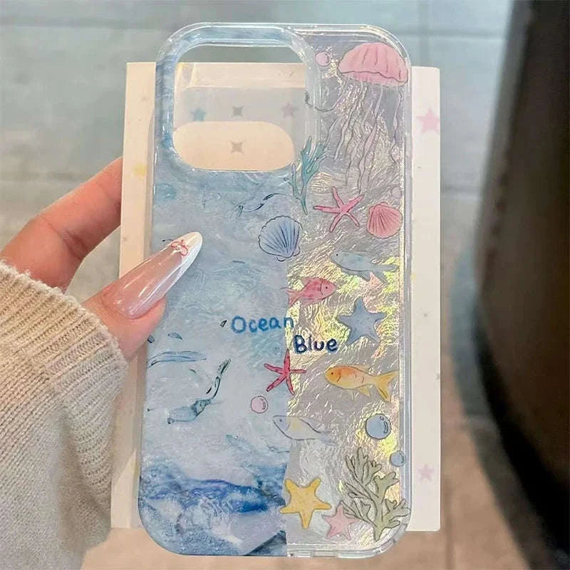 Kawaii Summer Ocean Dreams Samsung Phone Case CLOUDANIMESTUDIO