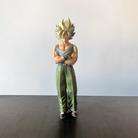Son Goku Casual Clothing Anime Action Figure, Dragon Ball Z PVC Figurines Statue 30 CM