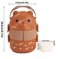 Bear Stackable Bento Box