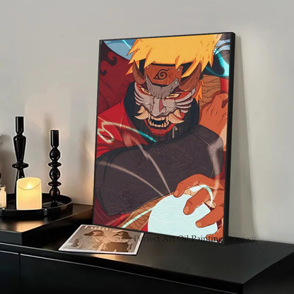 Anime Naruto Shippuden Posters, Naruto Sasuke Sakura Kakashi Pain Paper Print Home Living Room Bedroom Entrance Bar Cafe Art Painting Decoration Wall Art