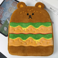 Kawaii Hamburger Bear Tablet Sleeve