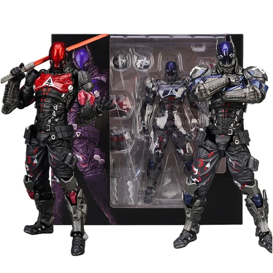 Batman Red Hood Jason Todd Arkham Knight Anime Figures PVC Statue 17 CM