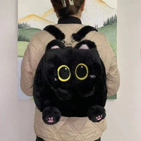 Kawaii Cat Plush Backpacks