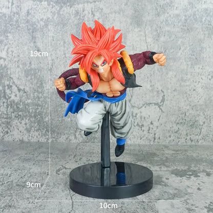 SSJ4 Gogeta, Vegeta, & Goku Anime Figurines - Dragon Ball GT Super Saiyan Action PVC Figurines