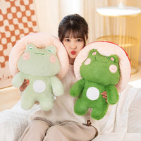 Mushroom Frog Plushies