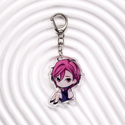 Anime Dandadan Acrylic Car Keychain Accessories Backpack Pendant Key Chain