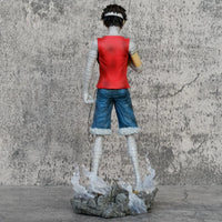 In Silent Tribute Monkey D Luffy Anime Figure, One Piece Anime Figurines 26 CM