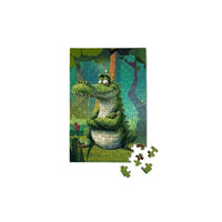 See You Later Alligator 150 Piece Mini Jigsaw Puzzle Micro Puzzles CLOUDANIMESTUDIO