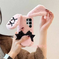 Kawaii Plush Bunny Samsung Phone Case