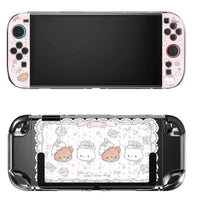 Kawaii Bear and Kitties Tea Party Switch Case NS2