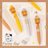 Kawaii Peek-a-Boo Cat Pens