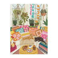 Serenity Meow 1000 Piece Jigsaw Puzzle Galison CLOUDANIMESTUDIO