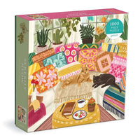 Serenity Meow 1000 Piece Jigsaw Puzzle Galison CLOUDANIMESTUDIO