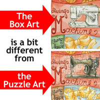 Sewing Alphabet "Something's Amiss!" 1000 Piece Jigsaw Puzzle PuzzleTwist