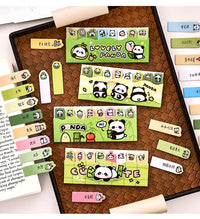 Panda Bookmark Sticky Notes