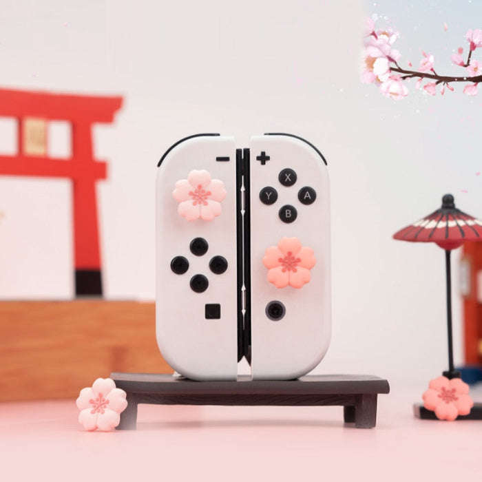 Cherry Blossom Switch Thumb Grips CLOUDANIMESTUDIO