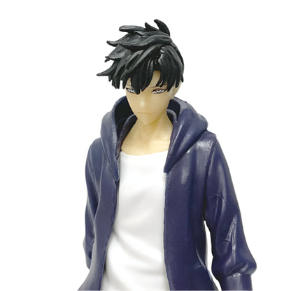 Sung Jinwoo Anime Figurines, Solo Leveling Shadow King Figures Two Variations 21 CM