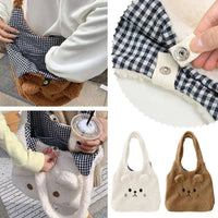 Plush Bear Tote Bag CLOUDANIMESTUDIO
