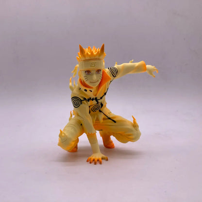 NARUTO UZUMAKI Tailed Beast Mode Sitting Form, Naruto Shippuden Figures Action Figures 10cm