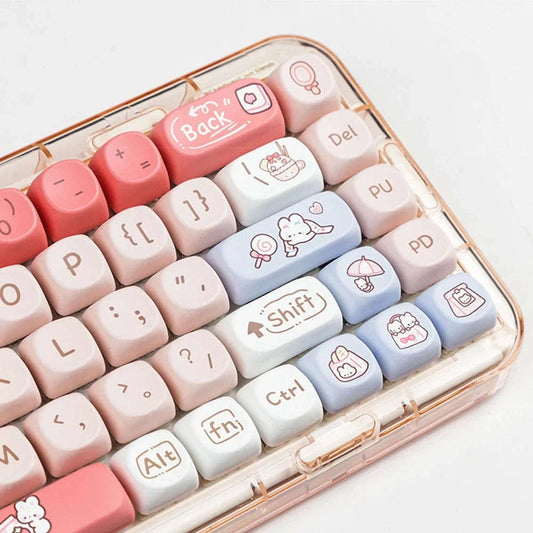 Snack Bunnies Kawaii Keycaps Set CLOUDANIMESTUDIO