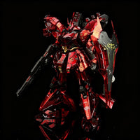RG 1/144 Sazabi Anime Gundam Clear Color Model Kit – Mechanical Core Gundam Figure Toy