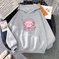 Axolotl Gamer Hoodie CLOUDANIMESTUDIO